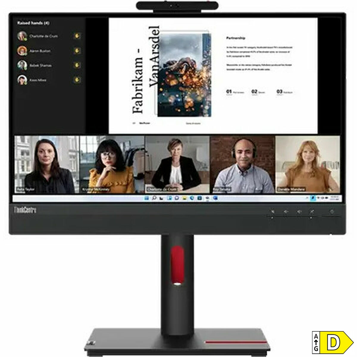 Monitorius Lenovo ThinkCentre Tiny-In-One 22 Gen 5 Full HD 21,5" 60 Hz